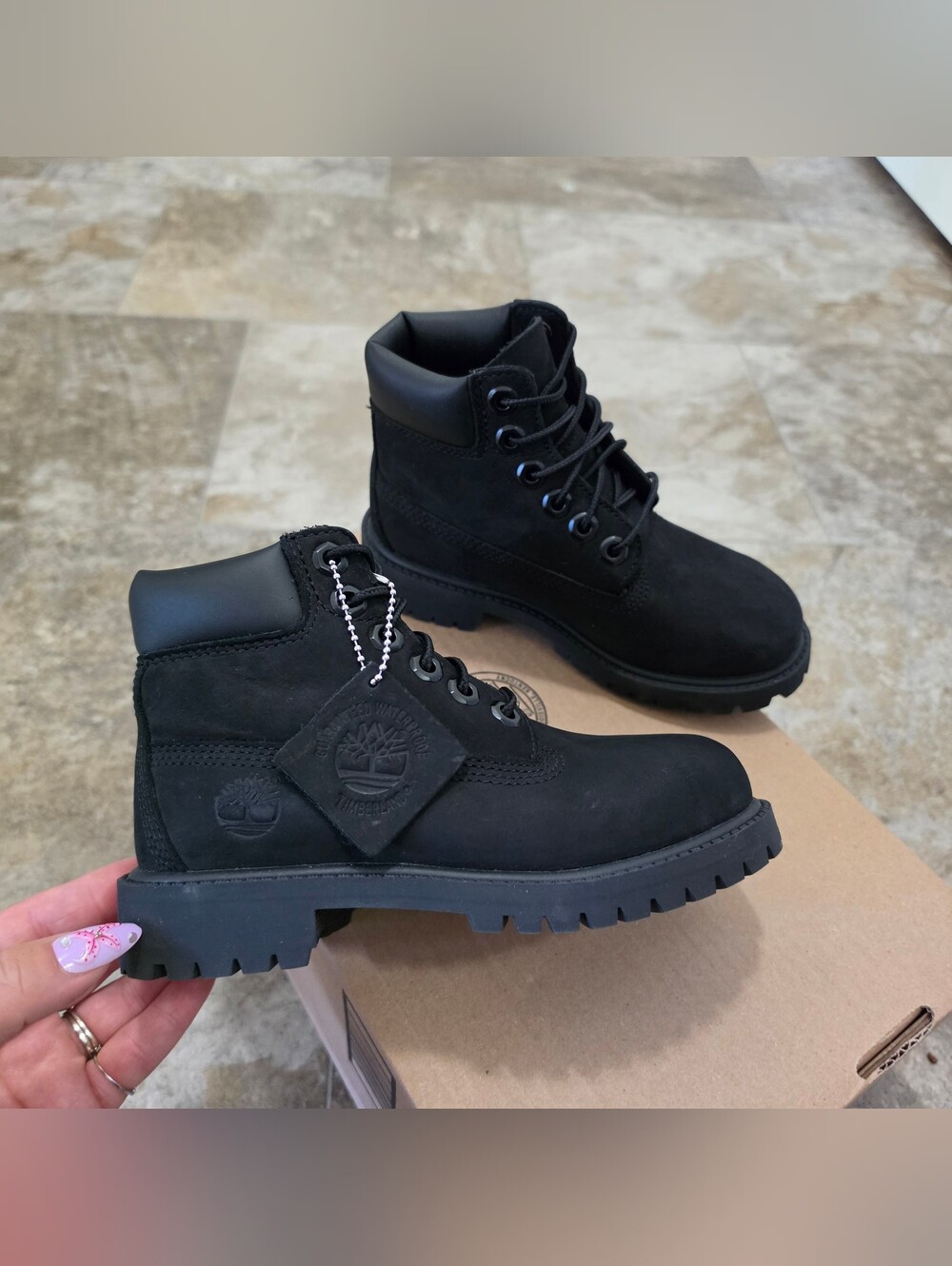 Timberland Premium 6-Inch Waterproof Boot Youth size 12.5